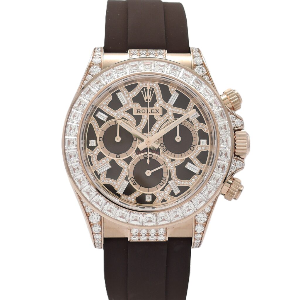 ロレックス コスモグラフ デイトナ 40 126555TBR ジラフ PG ダイヤモンド オイスターフレックス 自動巻 ROLEX Daytona Giraffe C008863