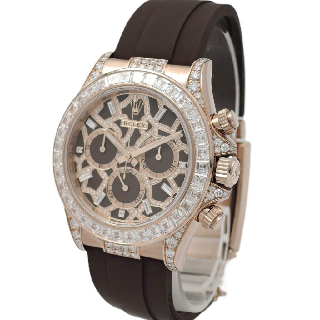 ロレックス コスモグラフ デイトナ 40 126555TBR ジラフ PG ダイヤモンド オイスターフレックス 自動巻 ROLEX Daytona Giraffe C008863