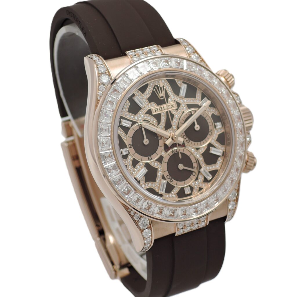 ロレックス コスモグラフ デイトナ 40 126555TBR ジラフ PG ダイヤモンド オイスターフレックス 自動巻 ROLEX Daytona Giraffe C008863