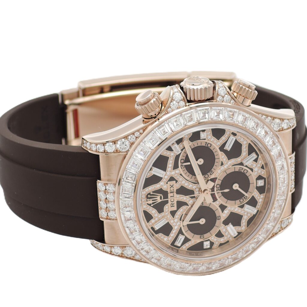 ロレックス コスモグラフ デイトナ 40 126555TBR ジラフ PG ダイヤモンド オイスターフレックス 自動巻 ROLEX Daytona Giraffe C008863
