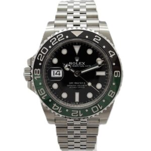 ロレックス GMTマスターⅡ 126720VTNR ジュビリーブレス  黒 緑 ブラック グリーン 18cm AT ROLEX GMT-MASTERⅡ Black Green C008260