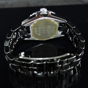 CHANEL J12 H0949 黒セラ ダイヤベゼル 黒 レディース腕時計【委託中古時計】