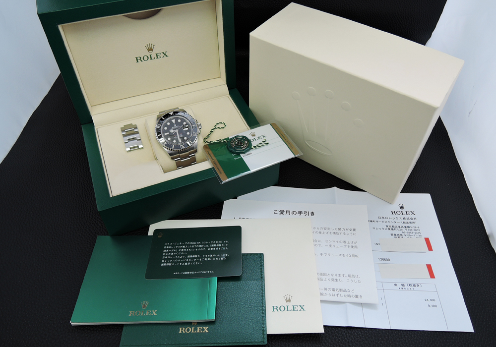 ロレックス  ROLEX シードゥエラー 126600 クラウン有り メンズ腕時計 箱、保証書有 2019年 IT7676