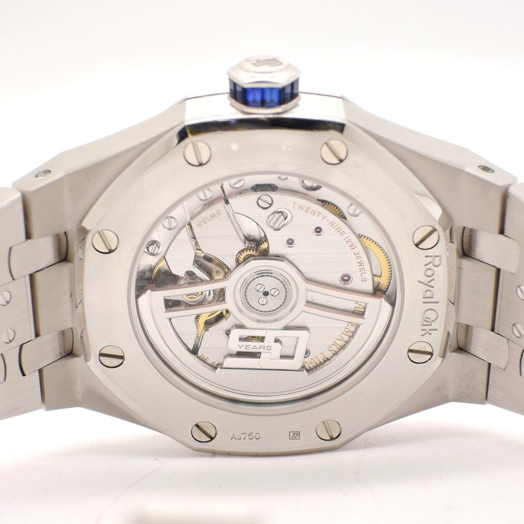 オーデマピゲ ロイヤルオーク ブルーサファイア 15554BC.SS.1284BC.01 ブルーサファイア  AT 17cm Audemars Piguet Royal Oak Blue Sapphire C005123