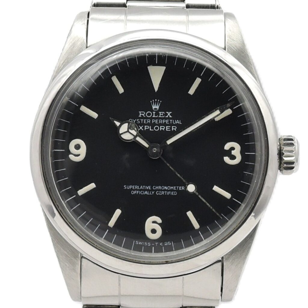 ロレックス エクスプローラーⅠ1016 MK0 黒 ブラック 369 T-25 17cm Rolex ExplorerⅠ C008038