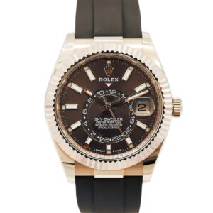ロレックス スカイドゥエラー 336235  チョコレートブラウン 17cm AT ROLEX Sky-Dweller Chocolate Brown C007080
