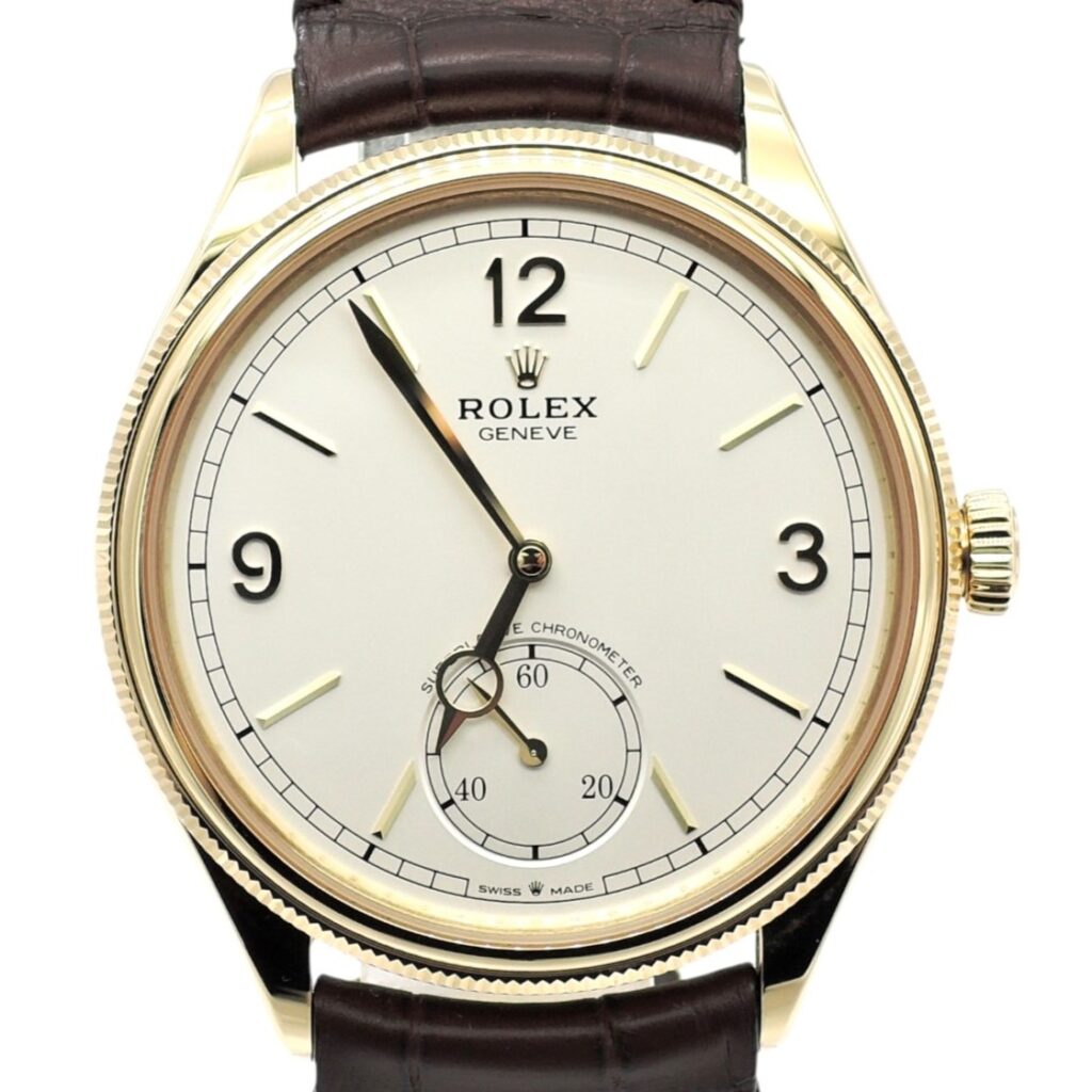 ロレックス パーペチュアル 1908 52508 白 ホワイト 17.5cm AT ROLEX  Perpetual 1908 White C006901