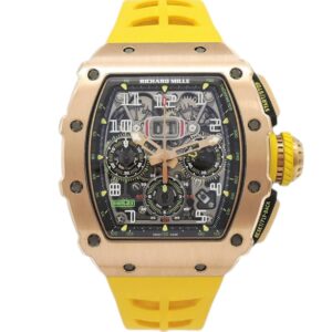 リシャールミル RM11-03 クロノグラフ AT 文字盤スケルトン Richard Mille Chronograph Full Rose Gold C008065