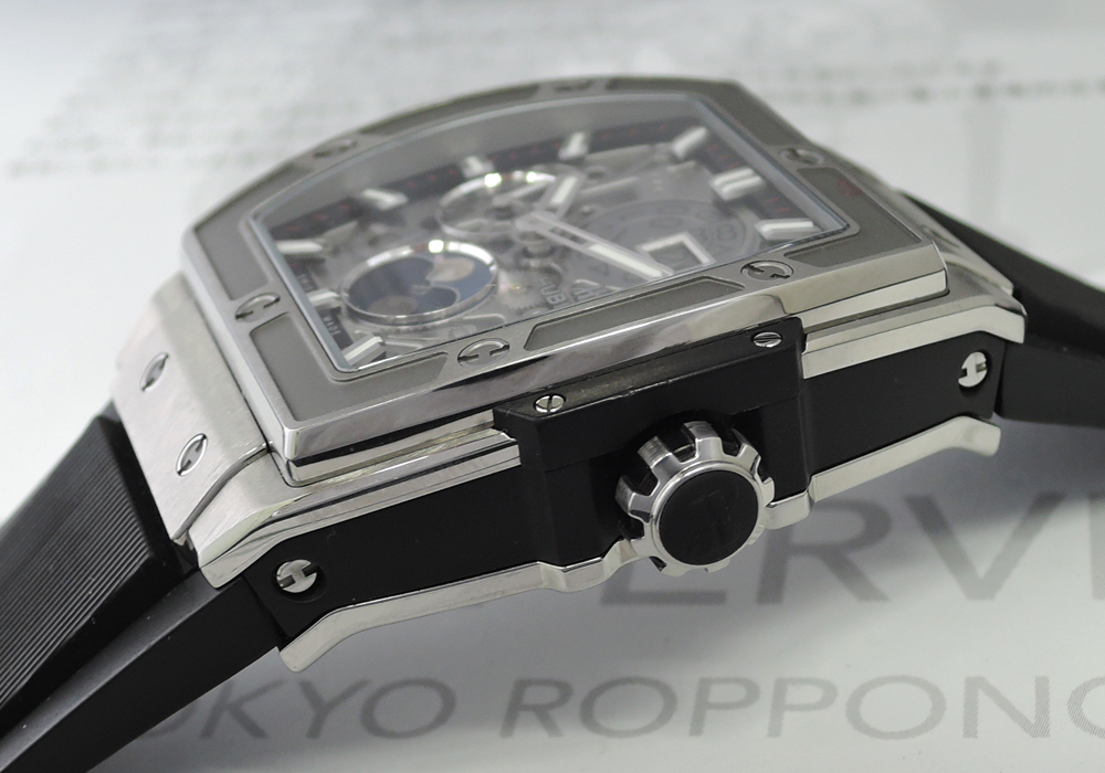 HUBLOT SPIRIT OF BIG BANG 647.NX.1137.RX MOON PHASE BIC DATE TITANIUM ...