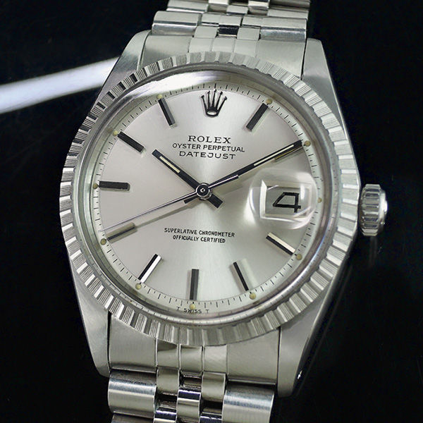 ロレックス ROLEX デイトジャスト 1603 3番台 シルバーダイヤル メンズ腕時計 自動巻